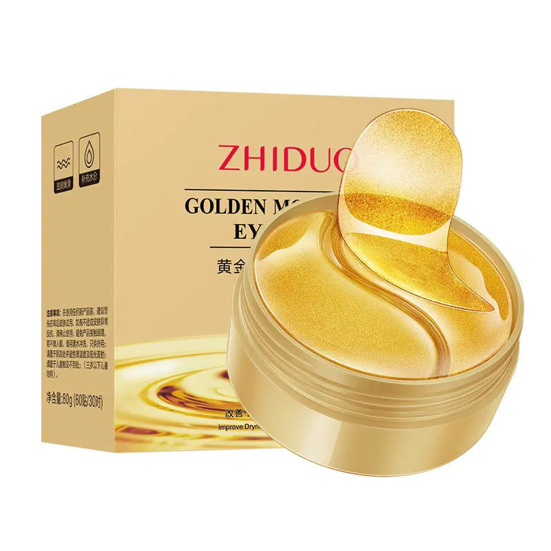 24K Gold Collagen Eye Mask for Hydration and Care