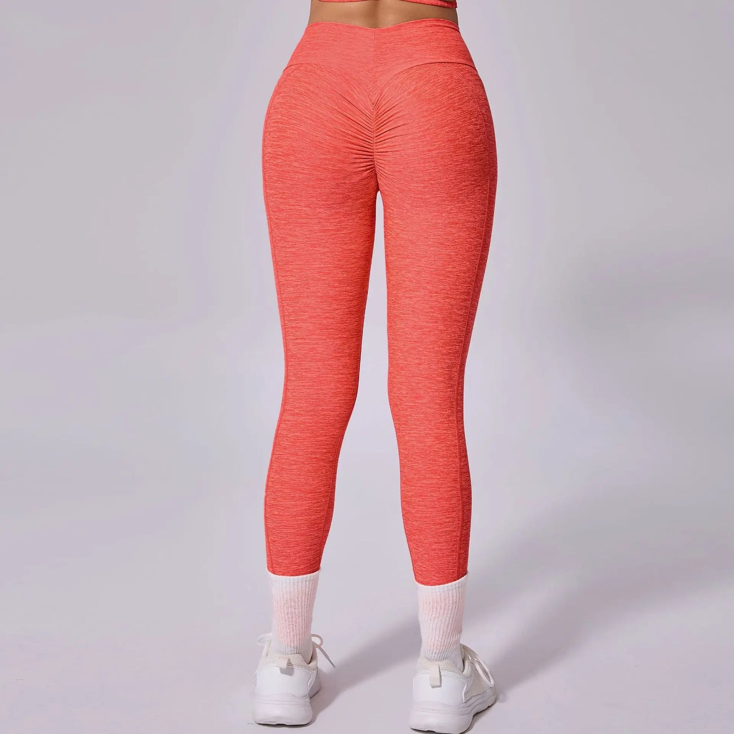 High Waist Yoga Pants for Women - Seamless Quick Dry Workout Leggings, Tummy Control & Butt Lift