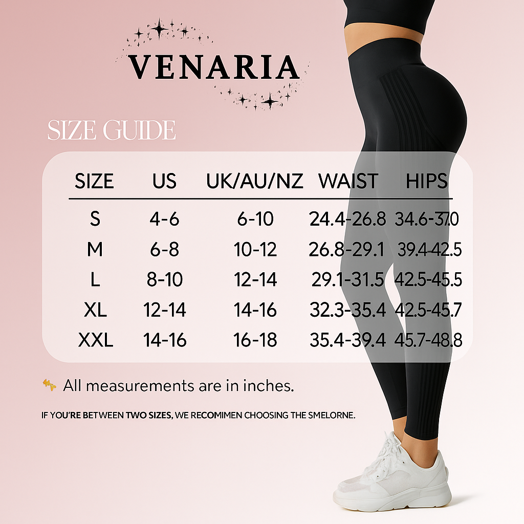 Venaria Anti-Cellulite Sculpt 3D Leggings – Look Slimmer, Smoother & Lifted in Seconds