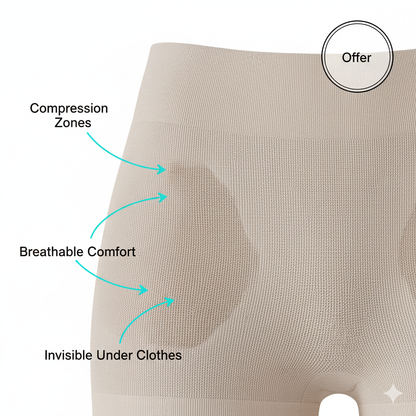 Venaria Seamless Shapewear Jumpsuit - From Lounge to Look Flawless