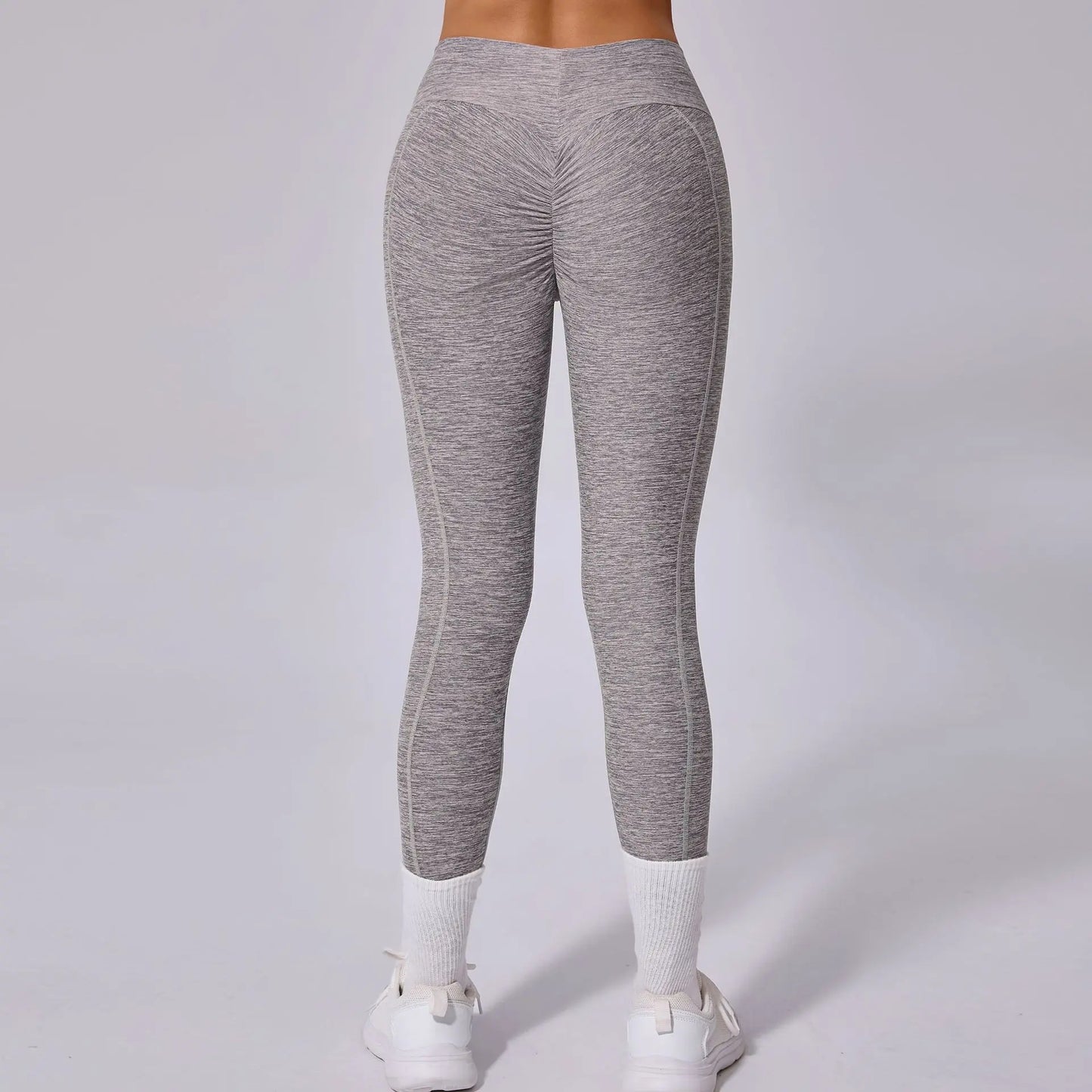 High Waist Yoga Pants for Women - Seamless Quick Dry Workout Leggings, Tummy Control & Butt Lift