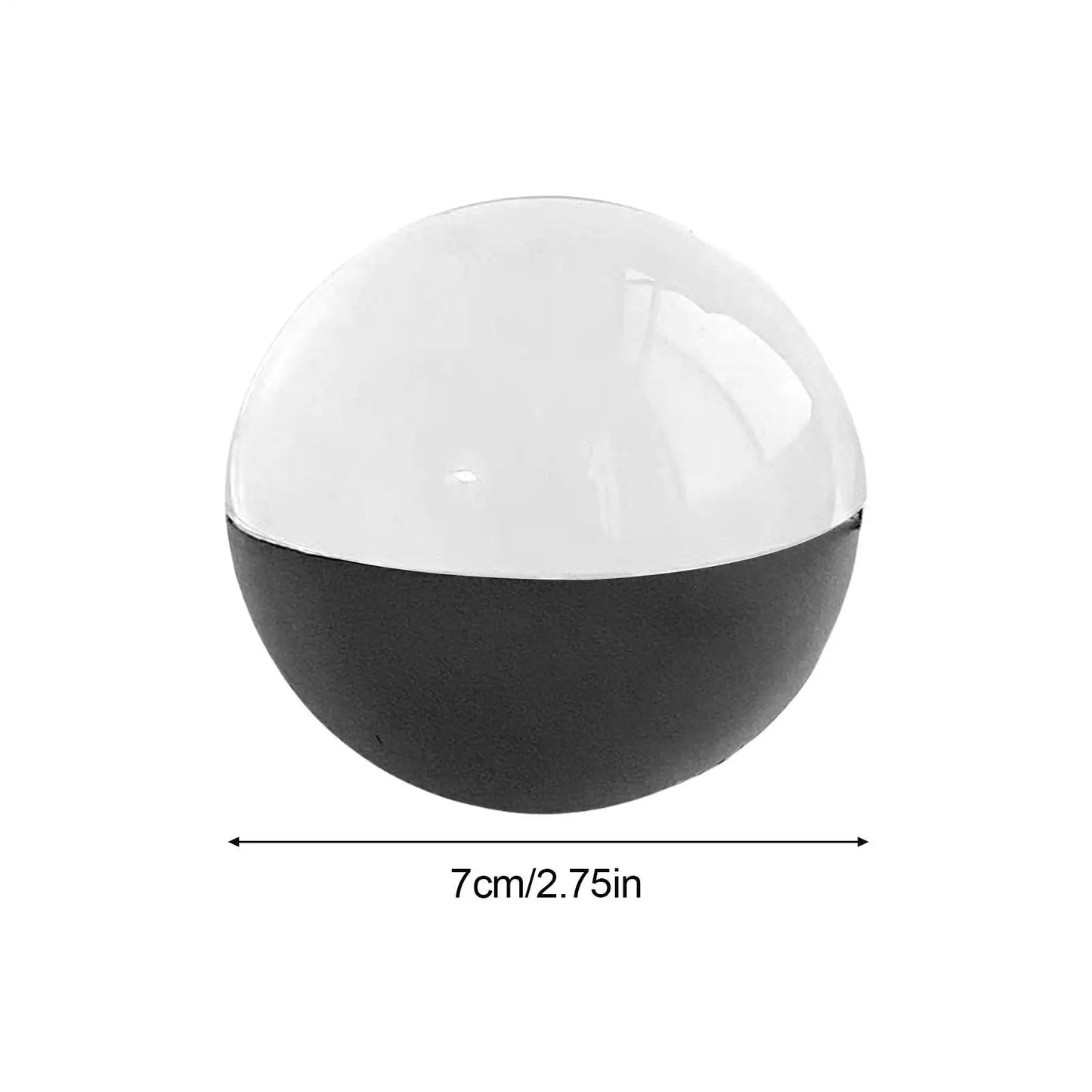 Crystal Ball Video Player 2.7 Inch Crystal Memory Ball Uploadable Videos Sphere for Kids Adults Celebration Party Christmas