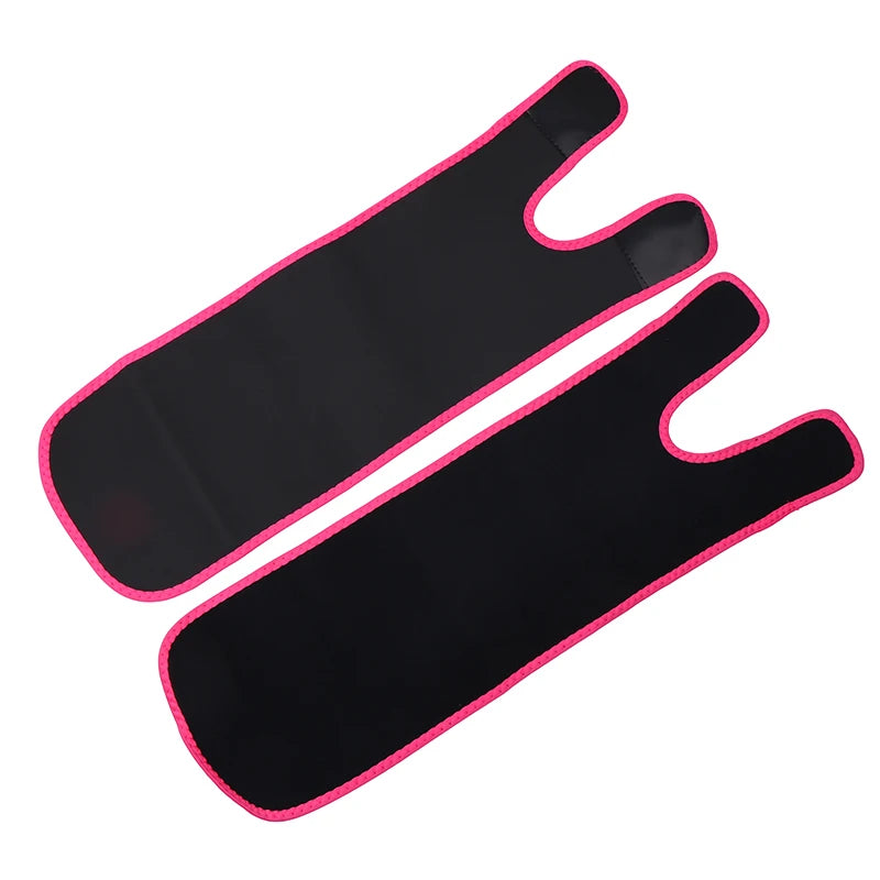 1Pair Adjustable Sauna Thigh Trimmer Belt For Women - Sweat - Boosting Leg Shaper Wrap For Workout, Training & Shaping