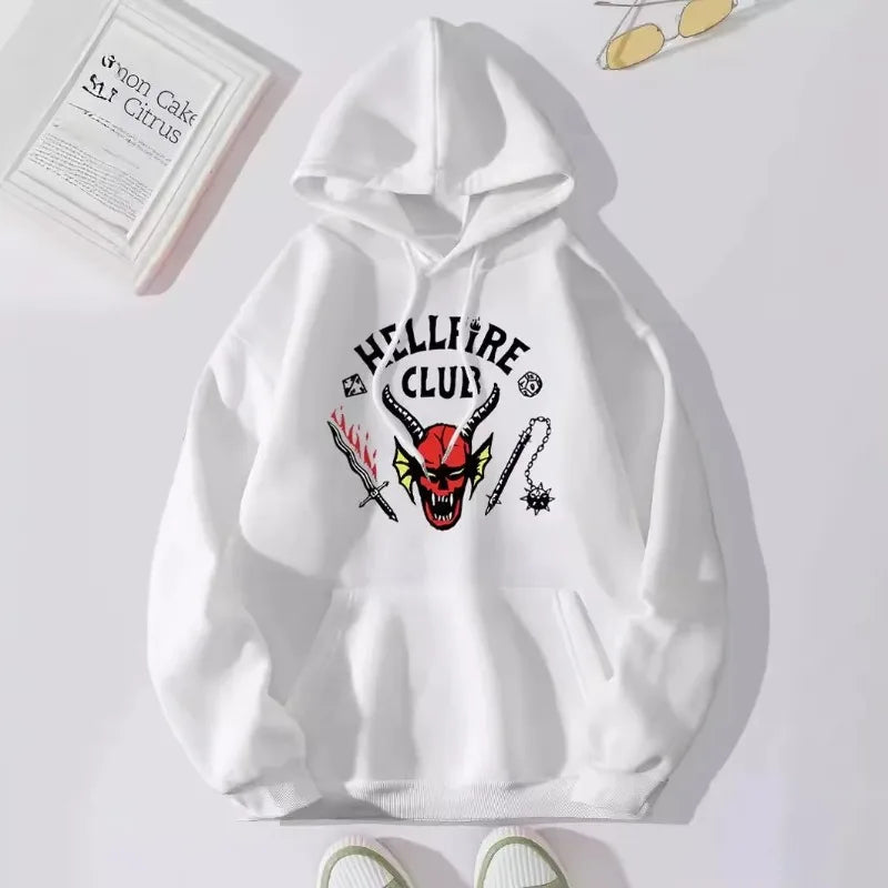 Women's Letter Print Kangaroo Pocket Hoodie Sweatshirt Casual Comfortable Streetwear Style Fashionable Chinese Brand