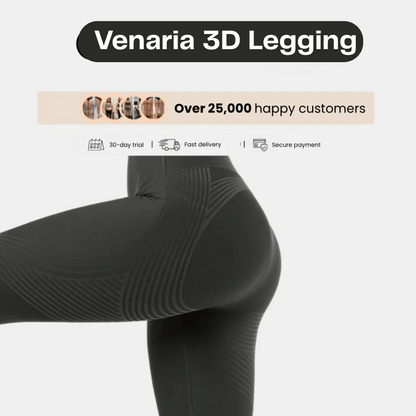Venaria Anti-Cellulite Sculpt 3D Leggings – Look Slimmer, Smoother & Lifted in Seconds
