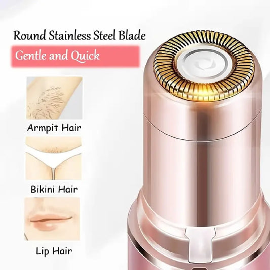 Venaria™ Painless Waterproof Facial Hair Remover with LED Light