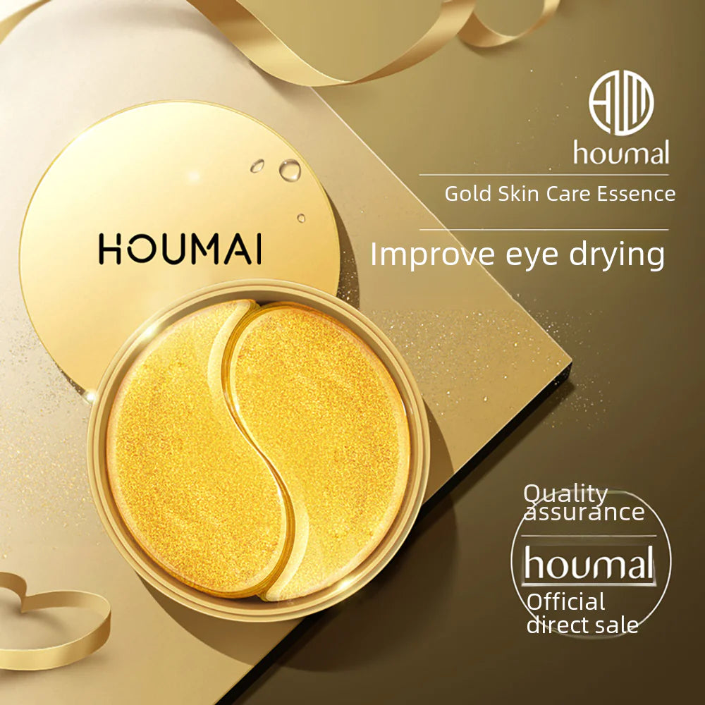 24K Gold Collagen Eye Mask for Hydration and Care