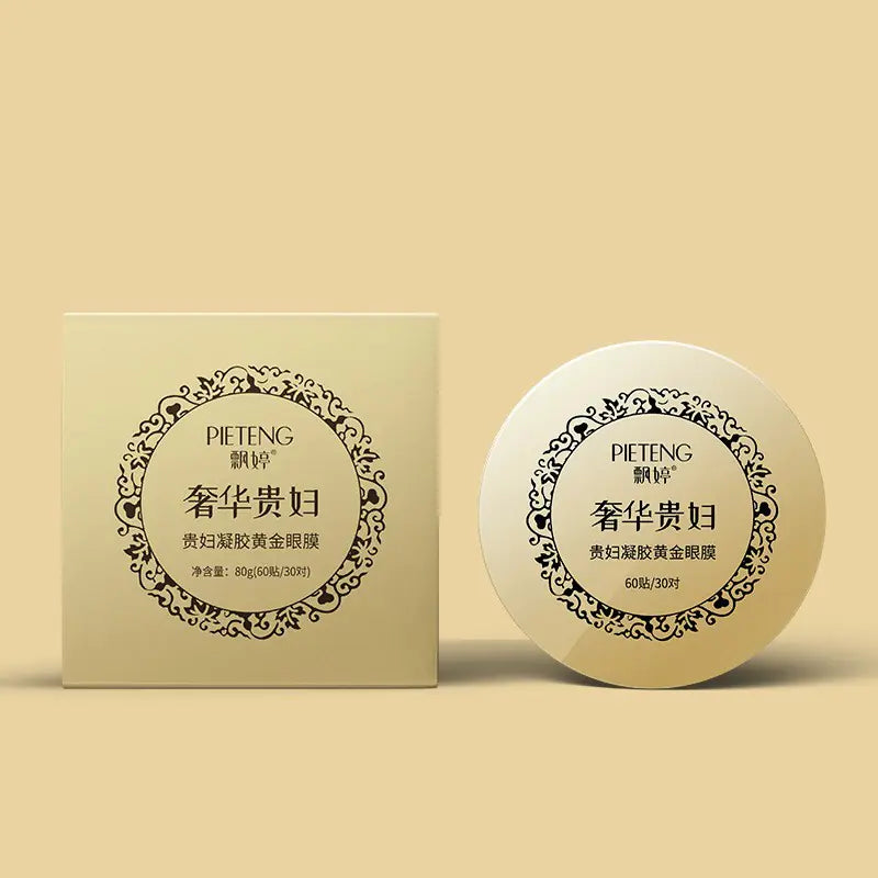 24K Gold Collagen Eye Mask for Hydration and Care
